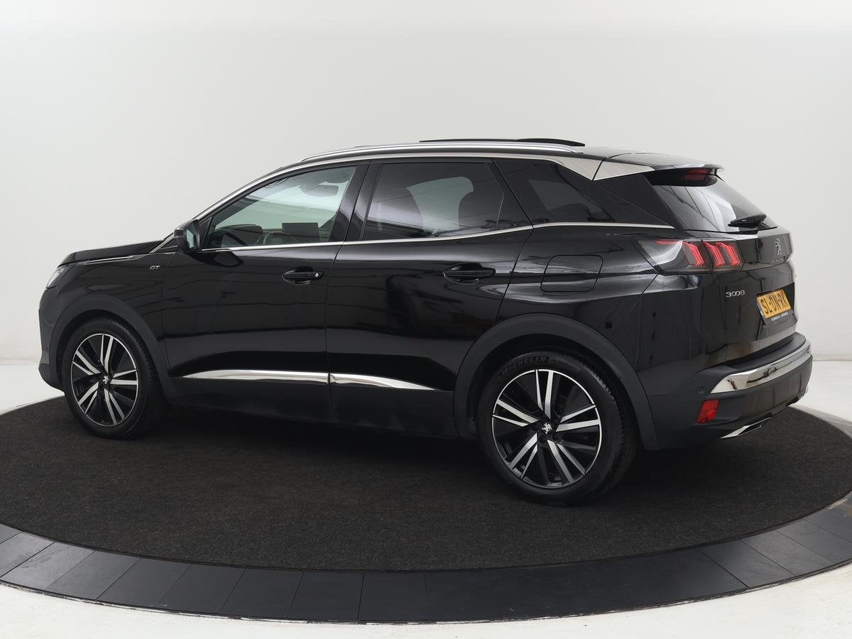 Peugeot 3008 1.6 HYbrid 225 GT | SOH 91,2% | Panoramadak | L, Euro 6, Zwart, Hybride Elektrisch/Benzine, 13 kWh