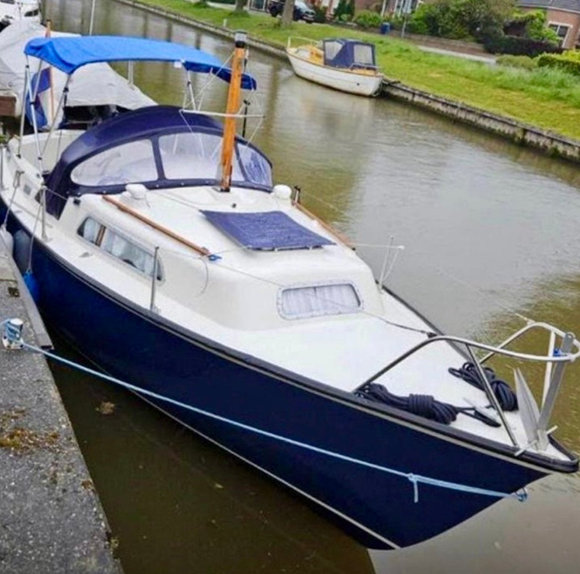 Zeer complete Karawi 7.10 - Klaar om mee weg te varen!, Watersport en Boten, Ophalen, Overige merken, Gebruikt, 1.90 meter