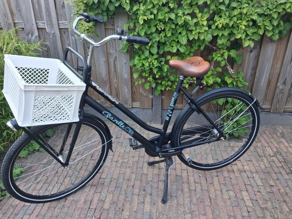 Gazelle Miss Grace damesfiets met mand, Fietsen en Brommers, Fietsen | Dames | Damesfietsen, Ophalen, Velgrem, Versnellingen, Gazelle