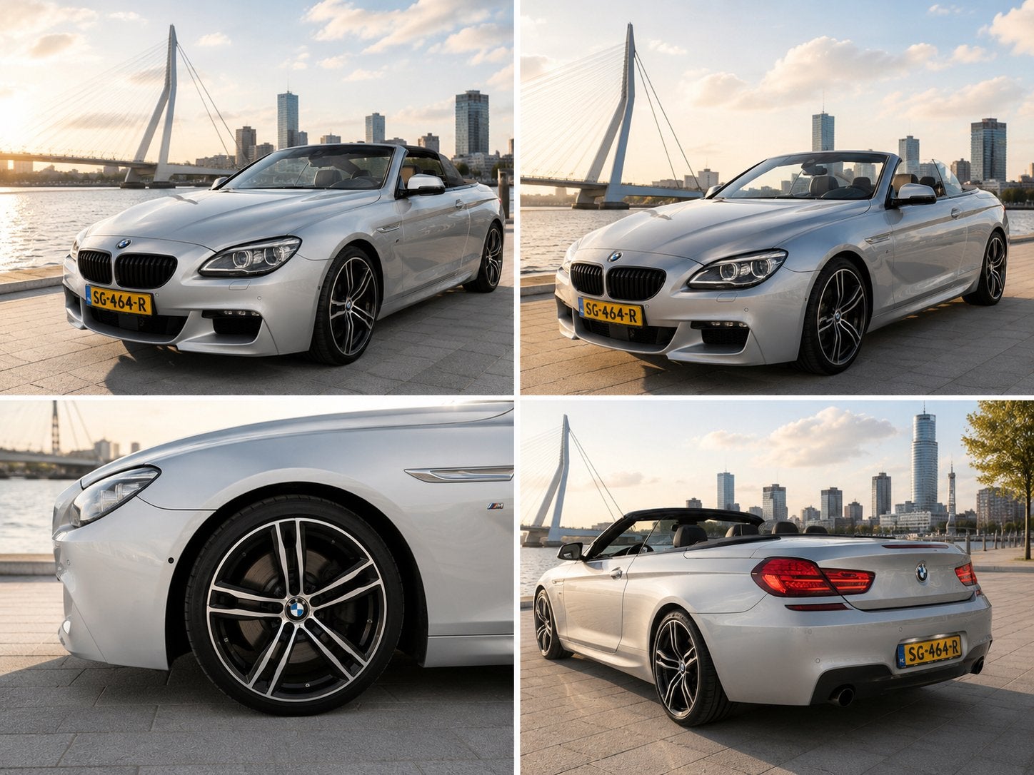 BMW 6-Serie 640I Cabrio 3.0 235KW Aut8 2018 Grijs, Achterwielaandrijving, Zwart, Cabriolet, 1795 kg