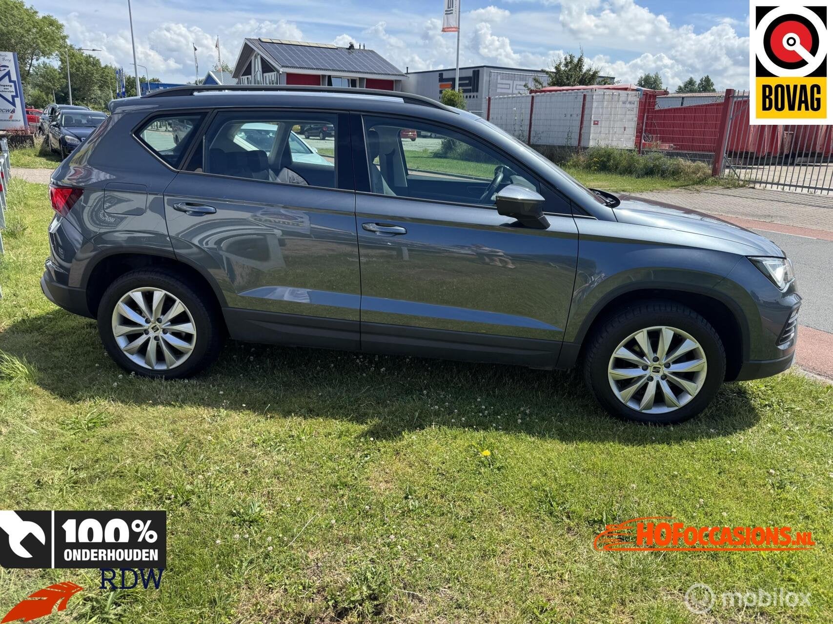 Seat Ateca 1.5 TSI Style AUTOMAAT/ADAPT.CRUISE/VIRTUAL/TREKH, Auto's, Seat, 15 km/l, 4 cilinders, Ateca, Grijs