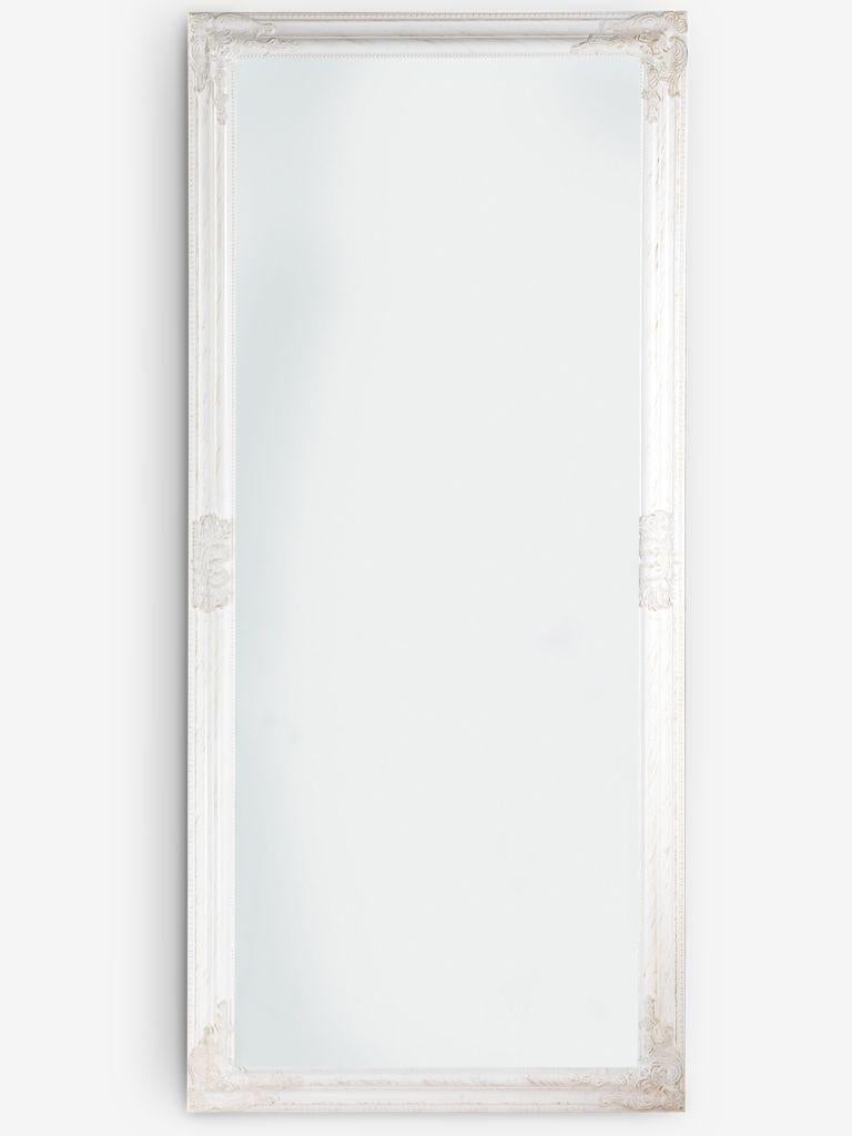 Jysk Spiegel NORDBORG 72x162 wit, Ophalen, Zo goed als nieuw, 150 tot 200 cm, Rechthoekig