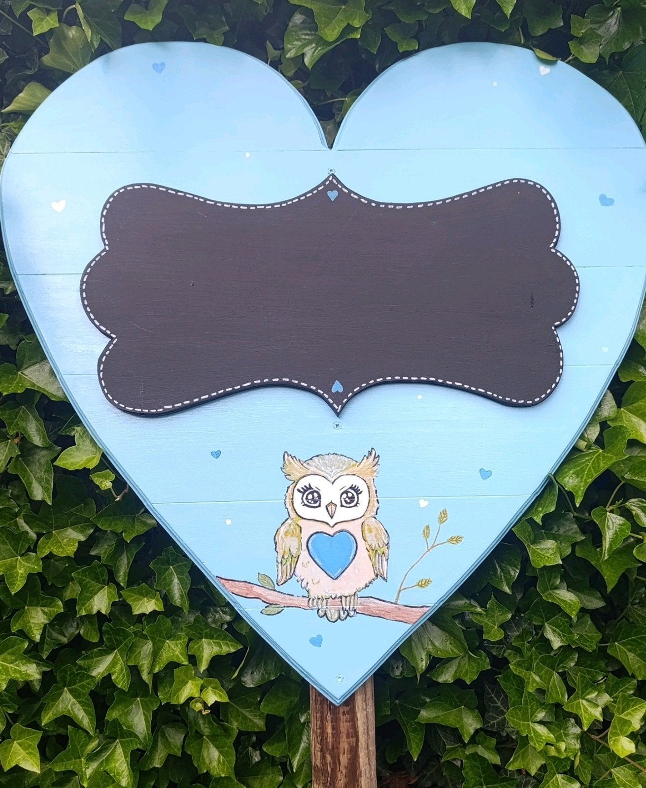 Lief handgemaakt geboortebord te huur  | houten bord met, Ophalen, Gebruikt, Geboortebord