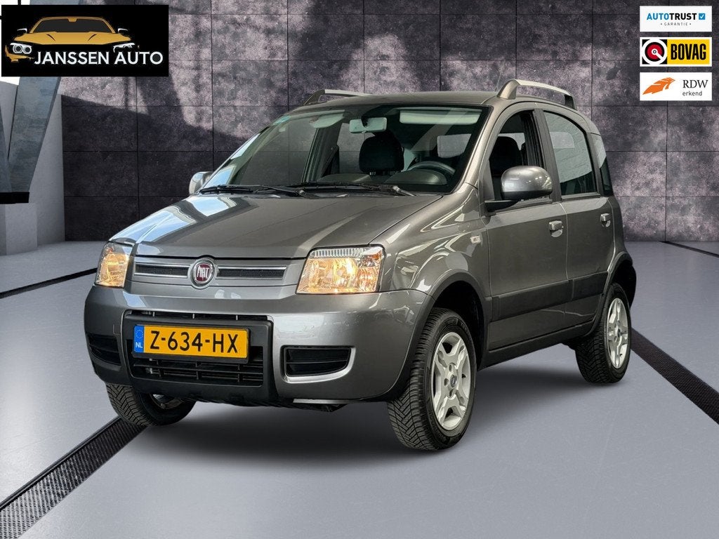 Fiat Panda 1.2 Emotion 4X4 | 4WD | Airco | nette auto | Zeld, Auto's, Voorwielaandrijving, Euro 5, 1242 cc, Bedrijf