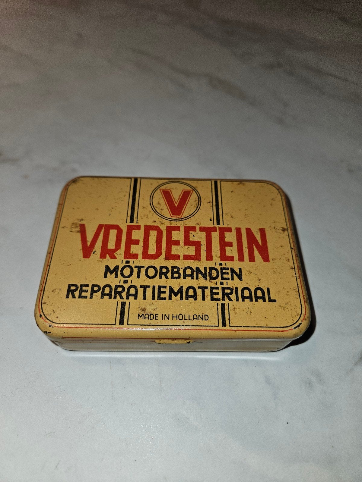 Vredestein motorbanden reparariemateriaal  blikje, Ophalen of Verzenden, Overige