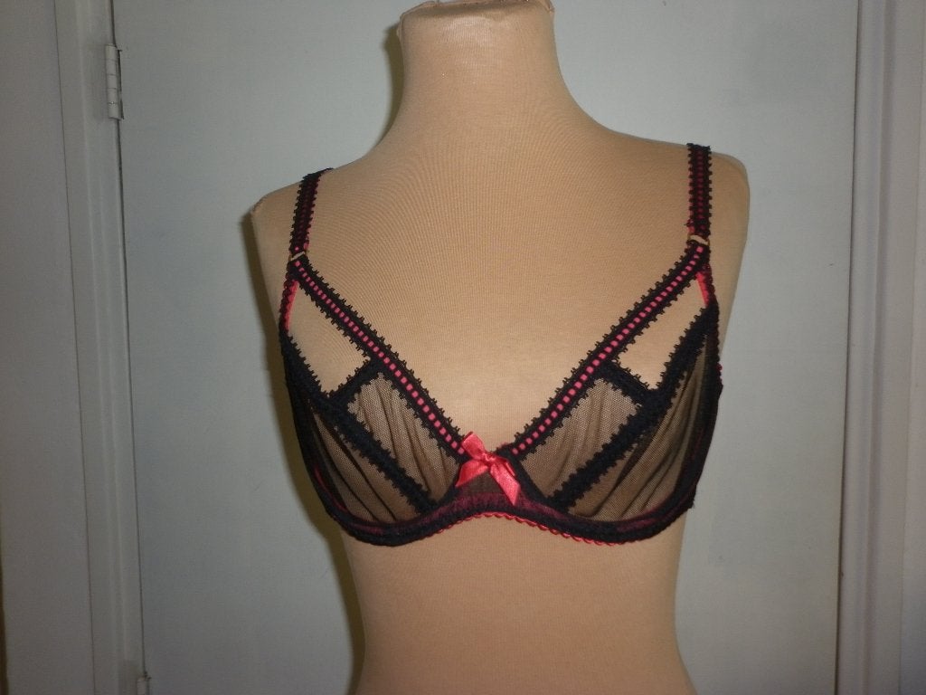 beugelBh maat: 80C merk : agent provocateur, Kleding | Dames, Ondergoed en Lingerie, Verzenden, Zwart, BH