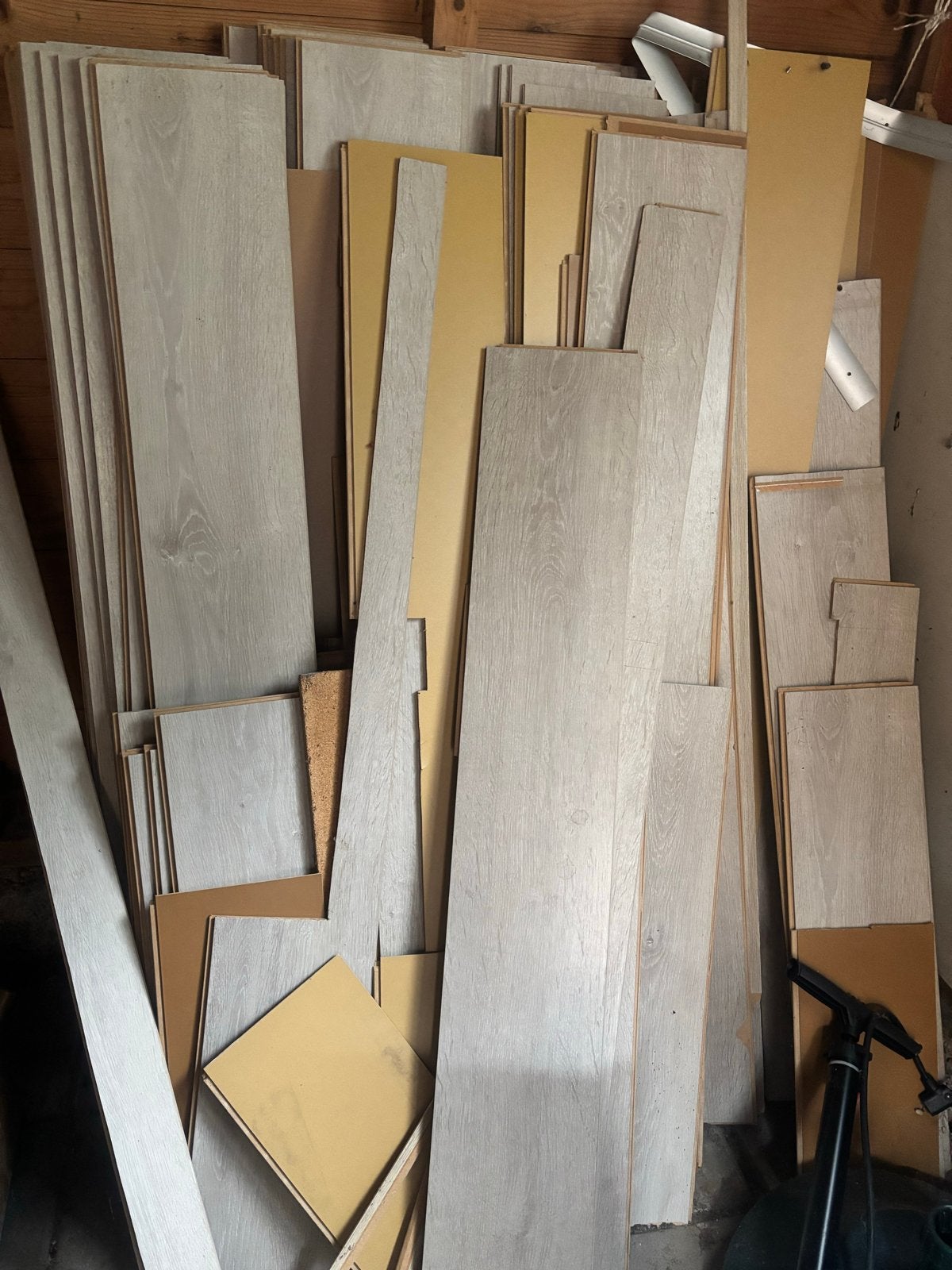 Gratis klik laminaat voor hobby of projecten, Ophalen, Gebruikt, 10 m² of meer, 10 tot 30 cm