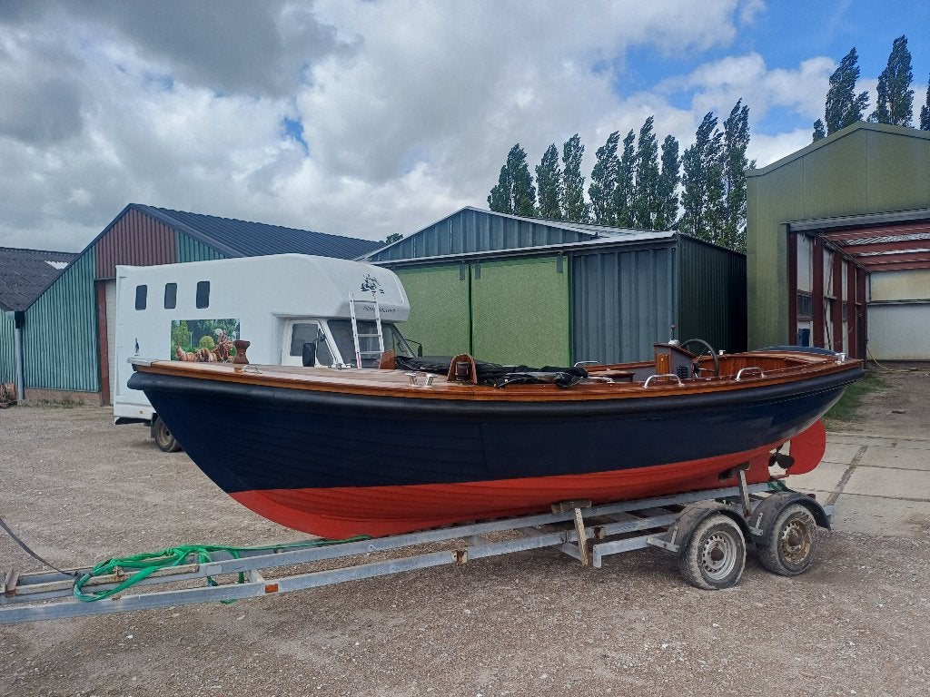 Prachtige klassieke sloep, Watersport en Boten, Sloepen, Diesel, 2 m, 60 cm, Antifouling