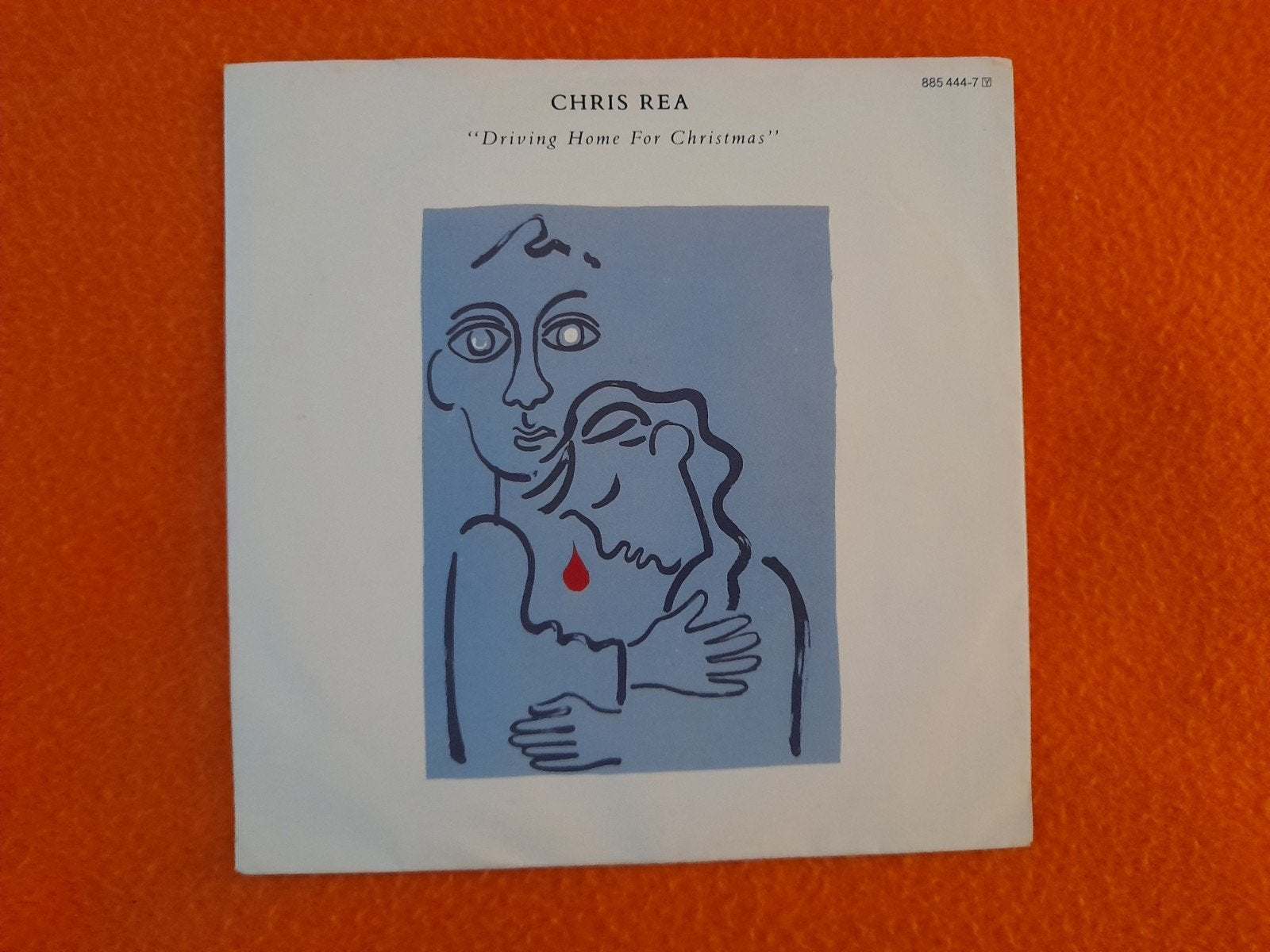 Chris Rea-Driving home for Christmas(1986 originele versie), 7 inch, Ophalen of Verzenden, Zo goed als nieuw, Pop