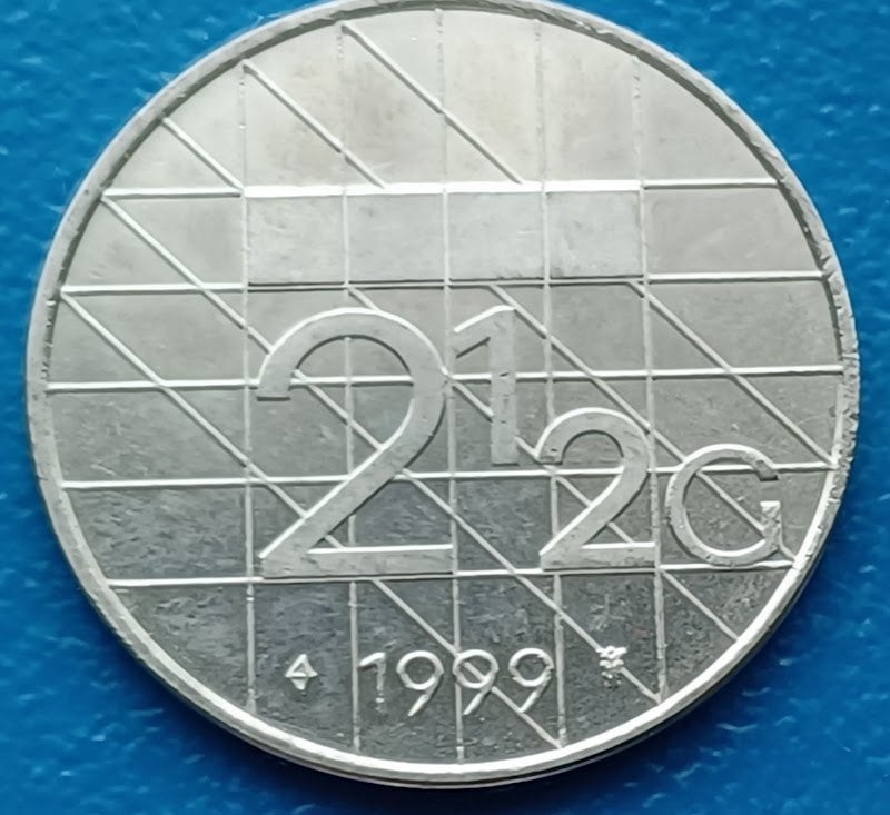 2½ gulden 1999 - Beatrix, Verzenden, Koningin Beatrix, 2½ gulden, Losse munt
