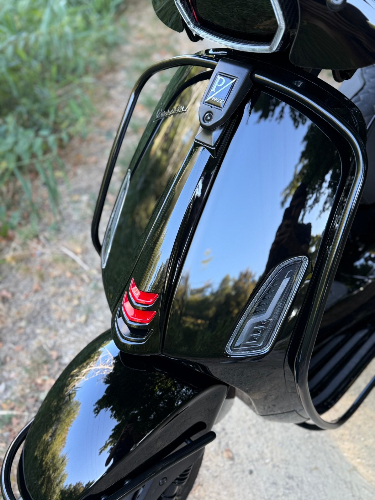 Vespa sprint E5 custom 2022 brom, Fietsen en Brommers, Brommers | Vespa, Ophalen, Gebruikt, Overige modellen, Maximaal 45 km/u