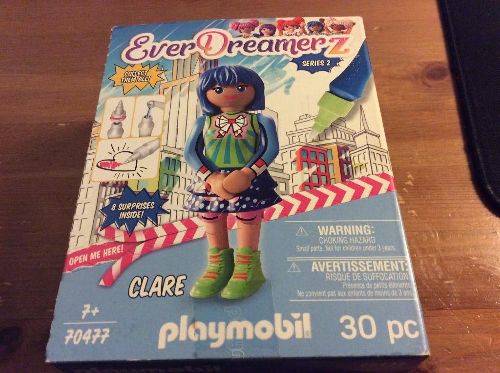 Playmobil Ever DreamerZ, Clare. series 2. Nieuw in doos, Ophalen of Verzenden, Nieuw, Complete set