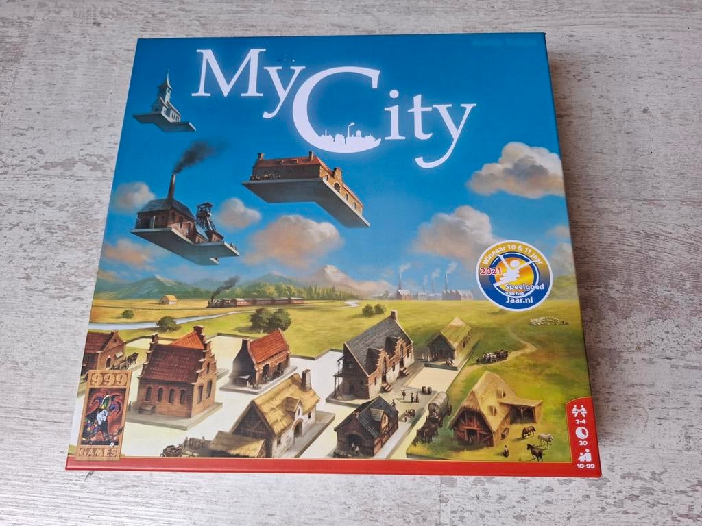 Prachtig spel My City bordspel, Vijf spelers of meer, Ophalen of Verzenden, Zo goed als nieuw, 999 games