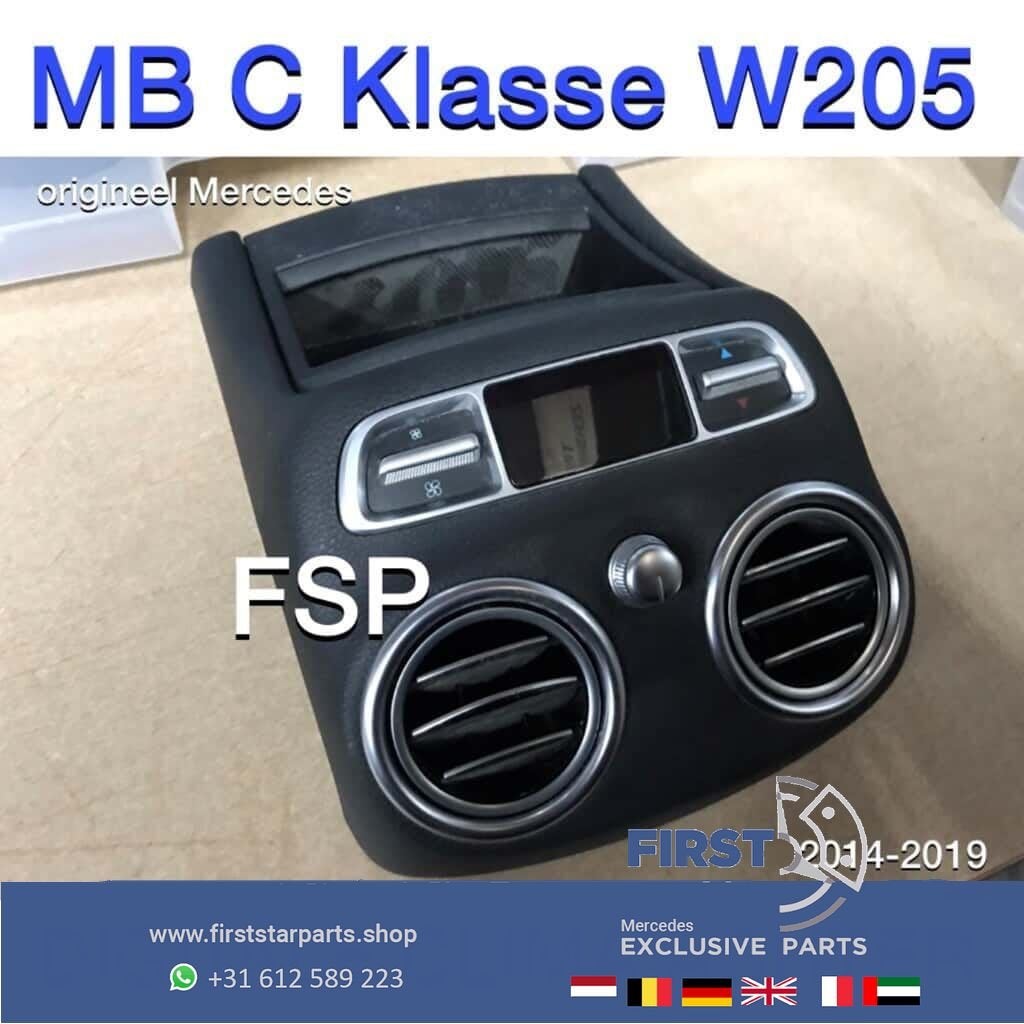 W205 C63 AMG Clima schakelaar Mercedes C Klasse 2014-2018 Cl, Auto-onderdelen, Gebruikt, -, Ophalen of Verzenden, -