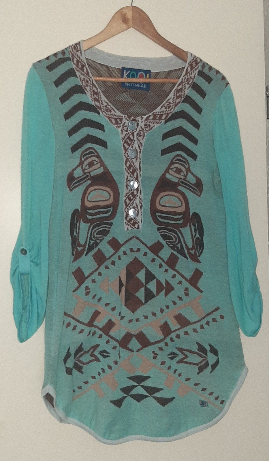 Prachtige dunne trui Bohemian Gipsy Vintage Kooi als Ivko L, Verzenden