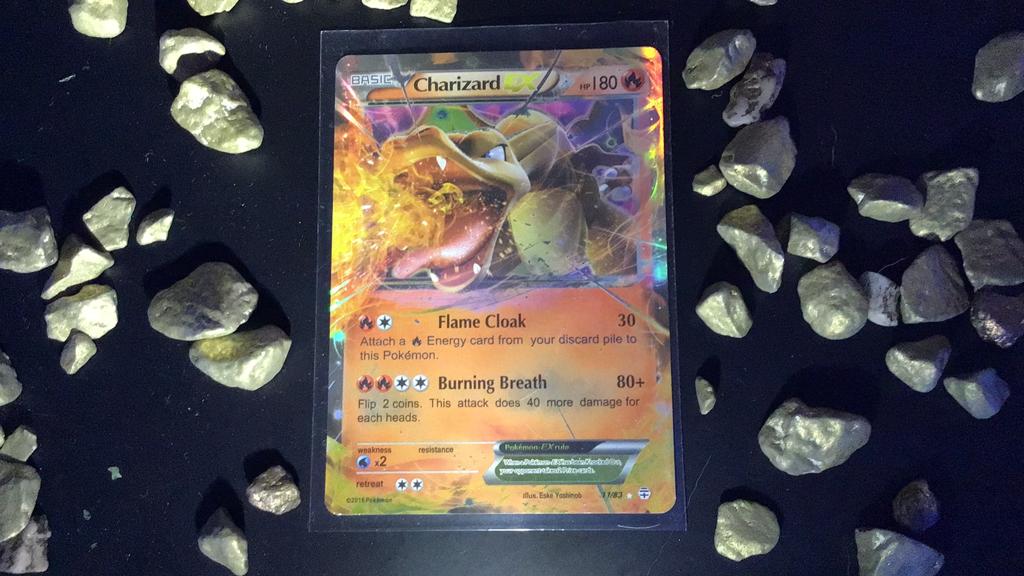 Charizard ex, Ophalen of Verzenden, Zo goed als nieuw
