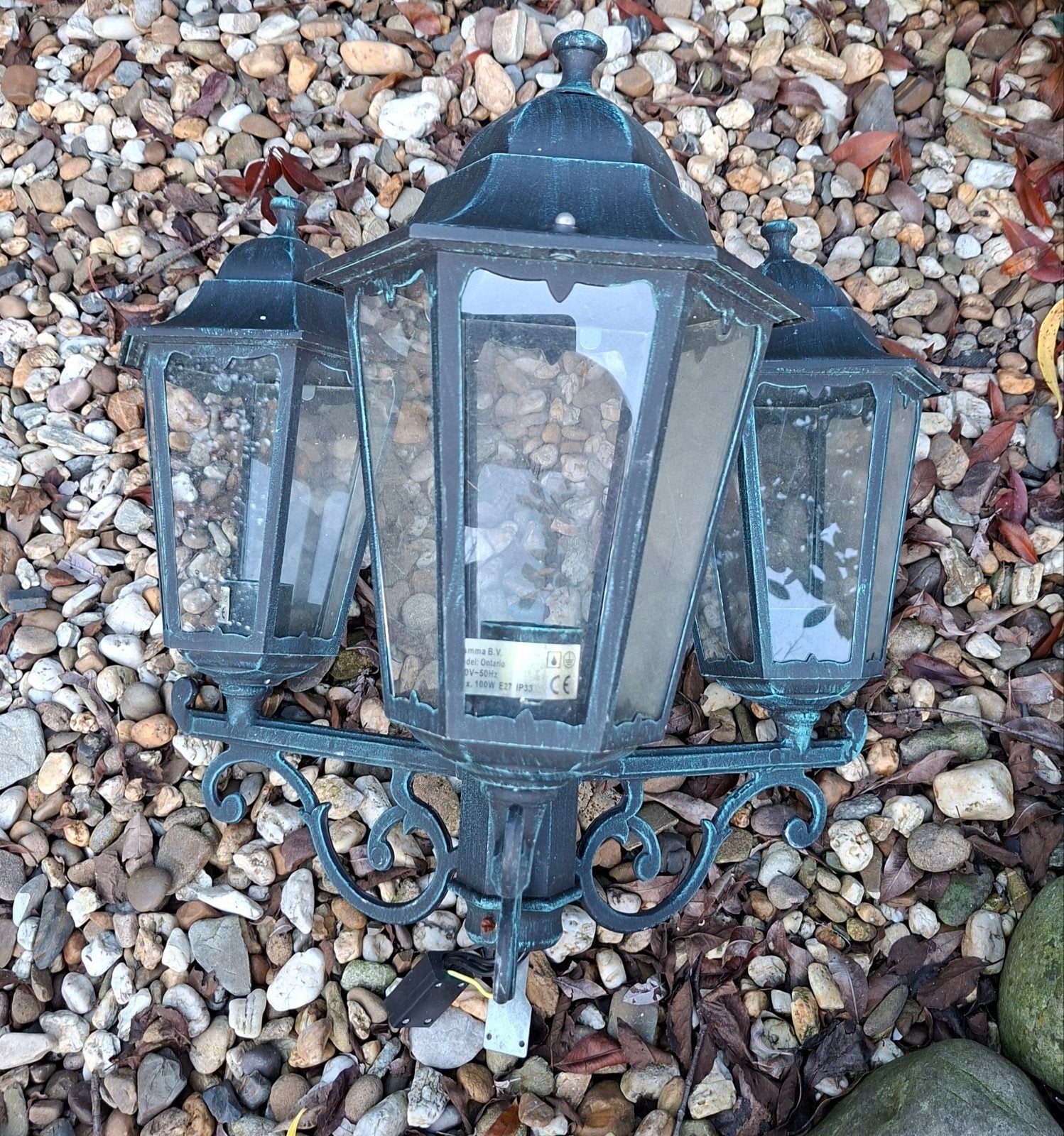 Buitenlamp z.g.a.n, Tuin en Terras, Ophalen, Staande lamp, 50 tot 250 watt, Netvoeding