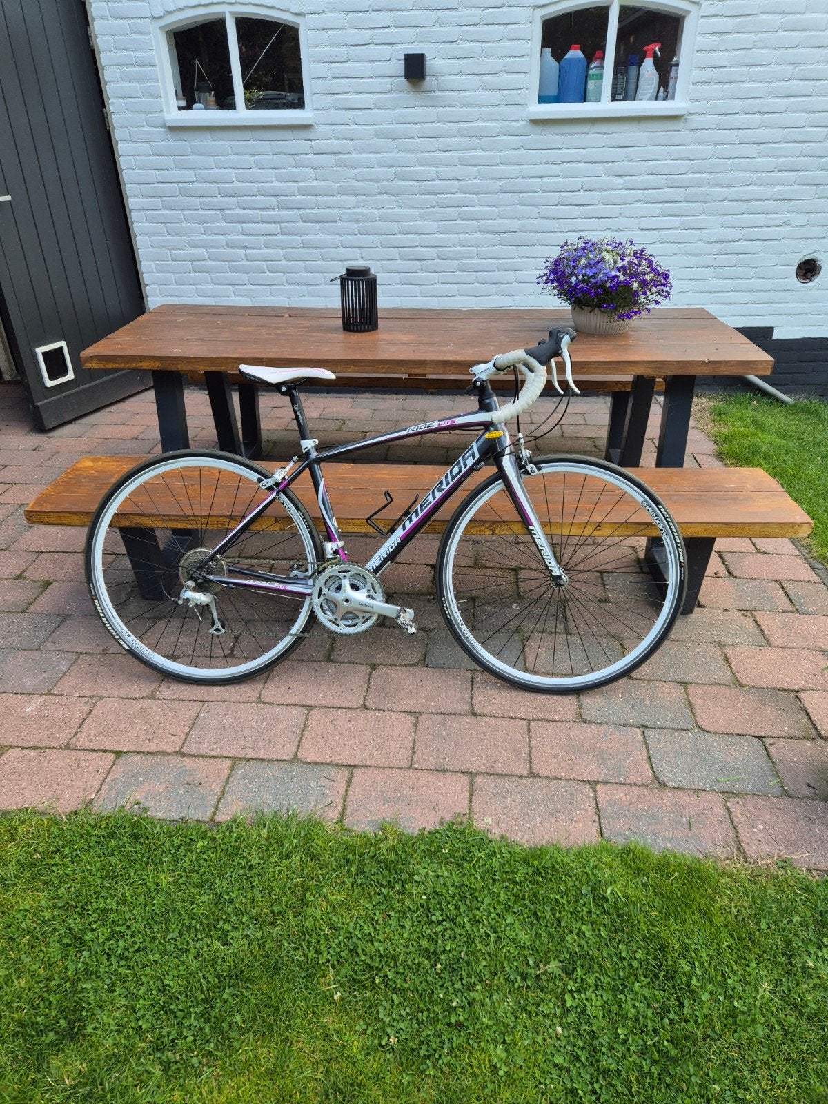 Zeer mooie Merida Racefiets Dames - XXS, Ophalen of Verzenden, Aluminium, Meer dan 20 versnellingen, Overige merken