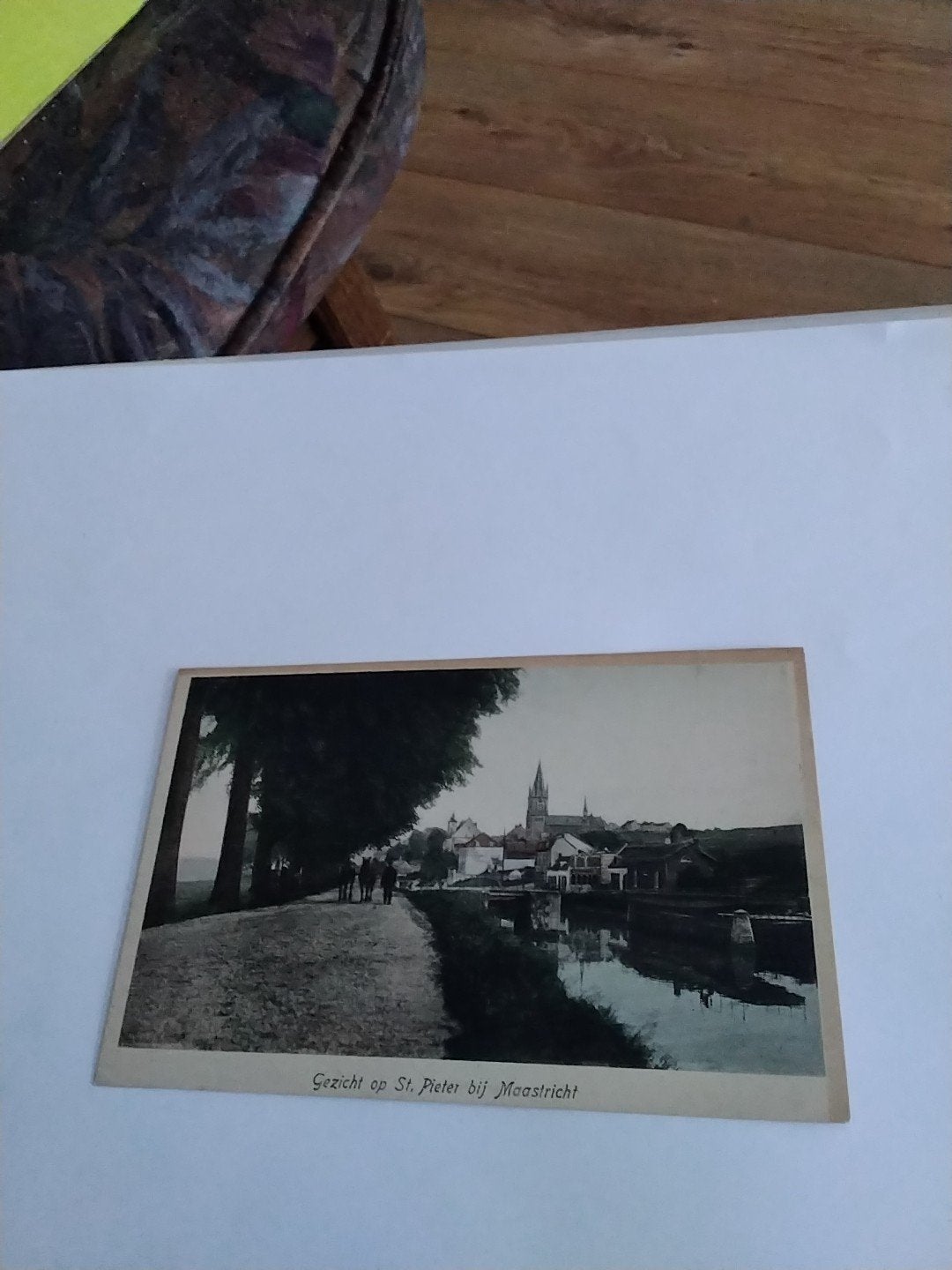 Oude Ansichtkaart St. Pieter bij Maastricht (Gelopen), Ophalen of Verzenden, Voor 1920, Gelopen, Limburg
