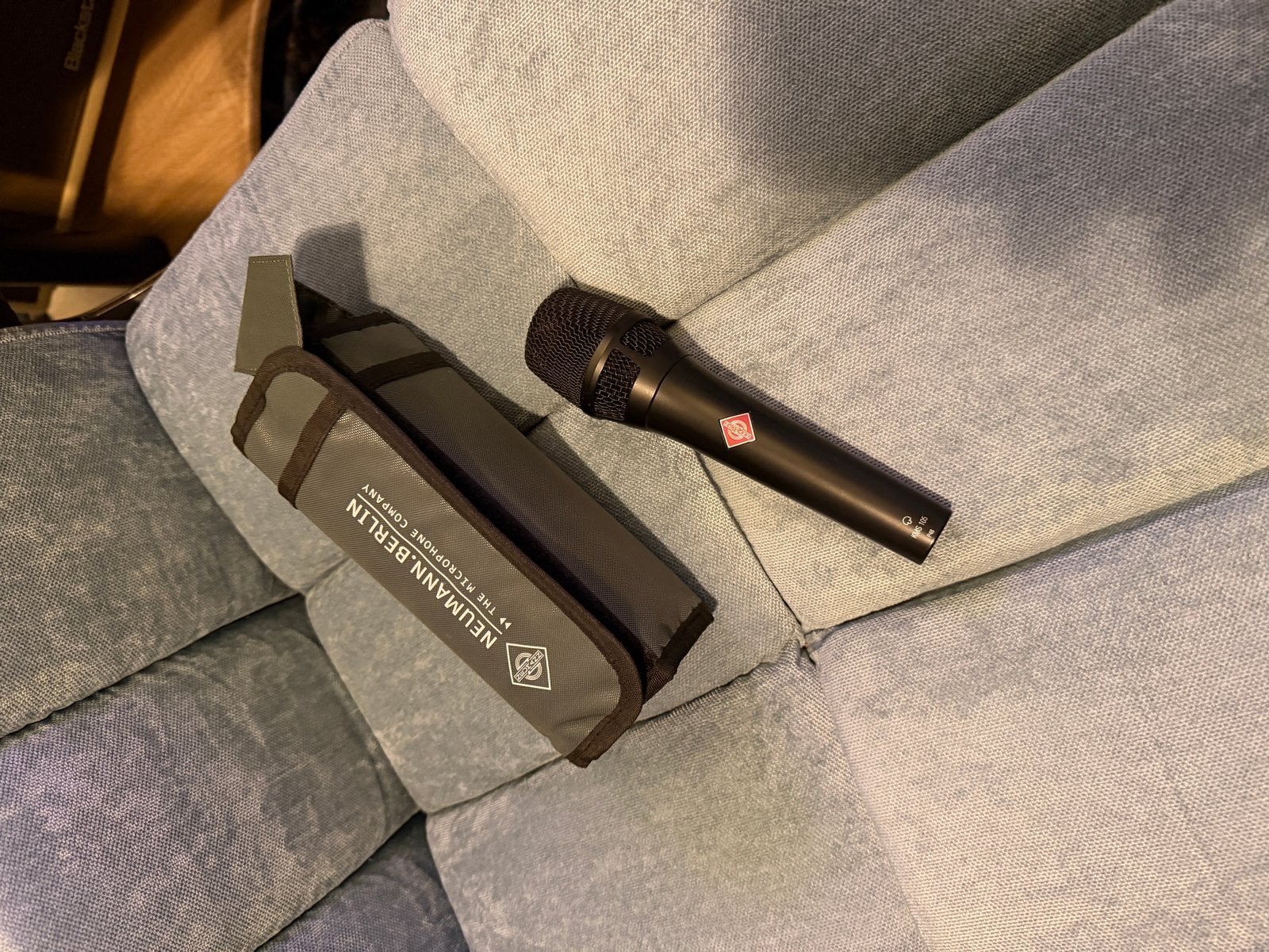 Neumann KMS 105 condesator microfoon, Ophalen of Verzenden, Zo goed als nieuw, Zangmicrofoon