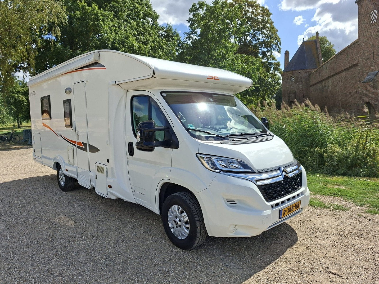 Camper pla Citroën 2016, Caravans en Kamperen, Standaard zit, 7 tot 8 meter, Particulier, Buitenlamp
