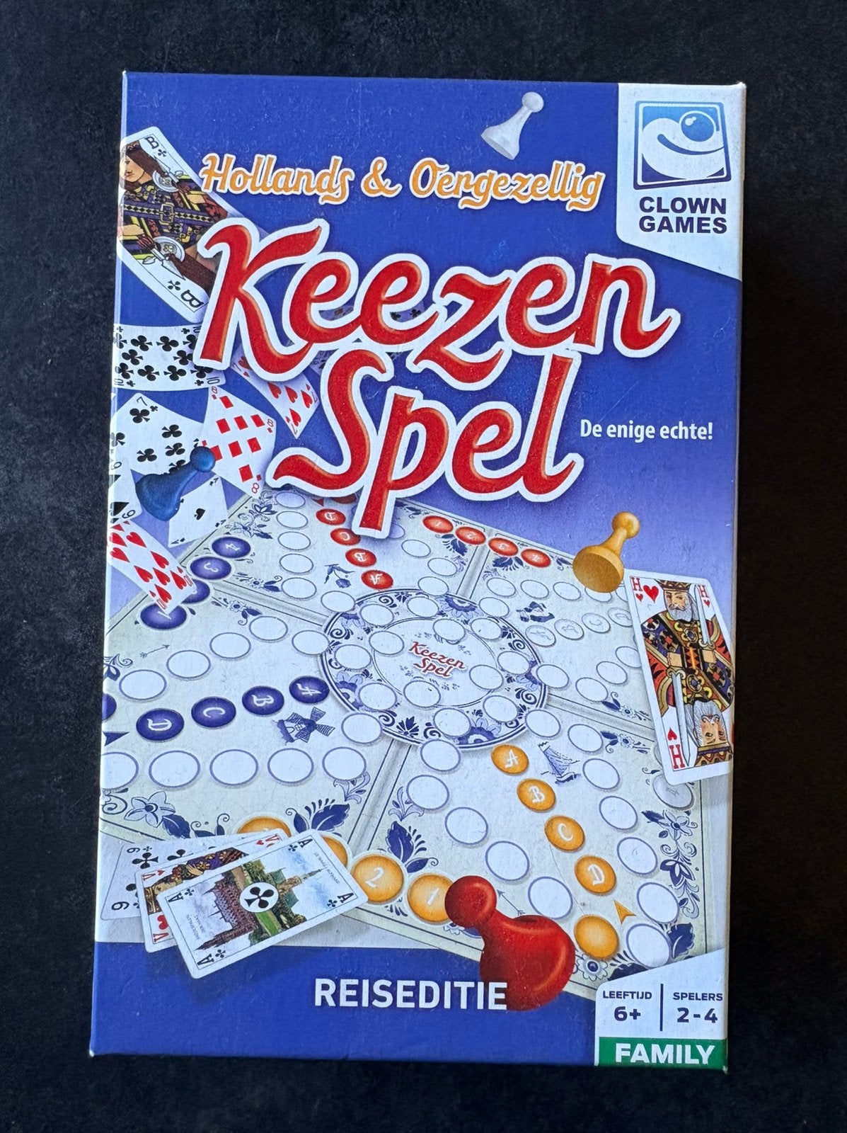 Keezen spel reiseditie nieuw in doos, Ophalen, Zo goed als nieuw