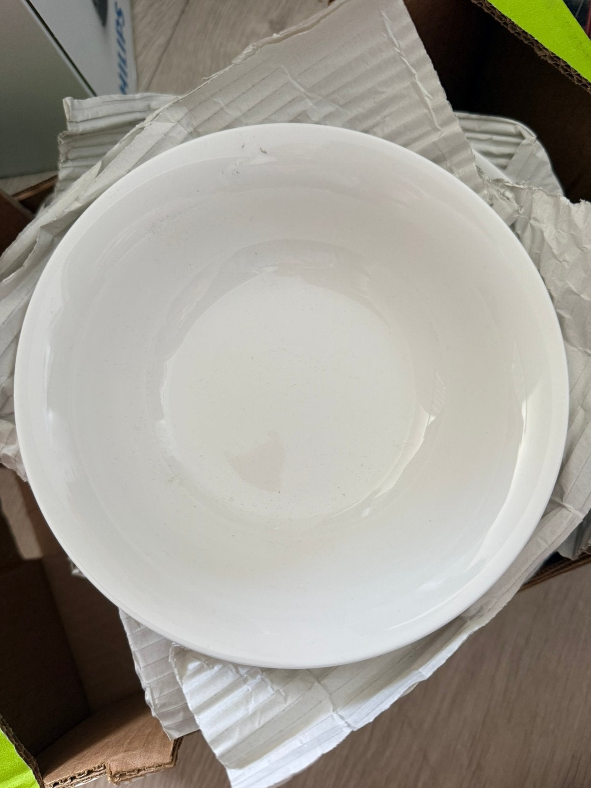 6 witte pasta borden van vt wonen, Overige materialen, Overige merken, Nieuw, Ophalen of Verzenden