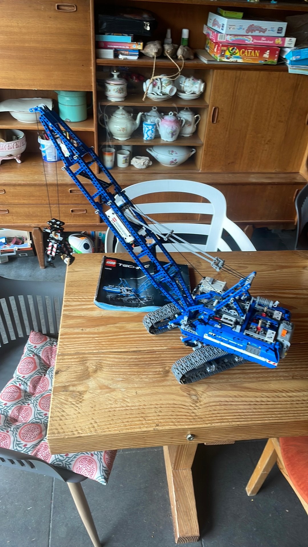 Lego technic kraan 42042, Ophalen of Verzenden, Zo goed als nieuw, Overige merken