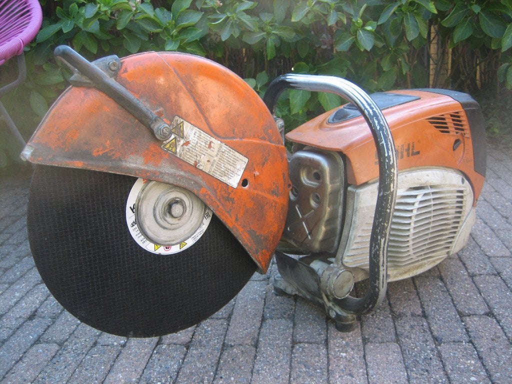 Stihl TS700 Bandenzaag 98,5CC Doorslijper Benzine, Ophalen, Gebruikt, Overige soorten, Stihl