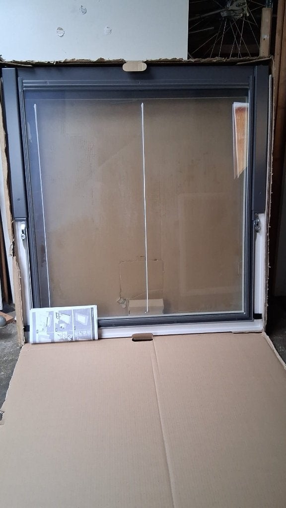 Nieuw WIT kantel Dakvenster raam HR++ Dubbelglas, Ophalen, 80 tot 120 cm, 80 tot 120 cm, Nieuw