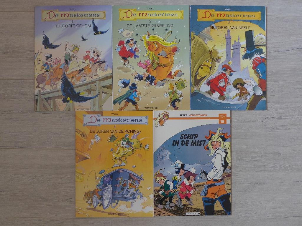 De Musketiers, Boeken, Complete serie of reeks, Ophalen of Verzenden, Zo goed als nieuw, Mazel