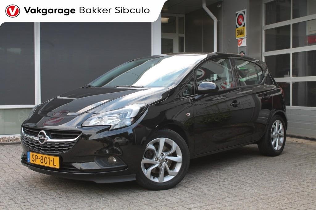 Opel CORSA-E 1.0 TURBO ONLINE EDITION, Auto's, Voorwielaandrijving, Verwarmde buitenspiegels, Gebruikt, Met garantie (alle)