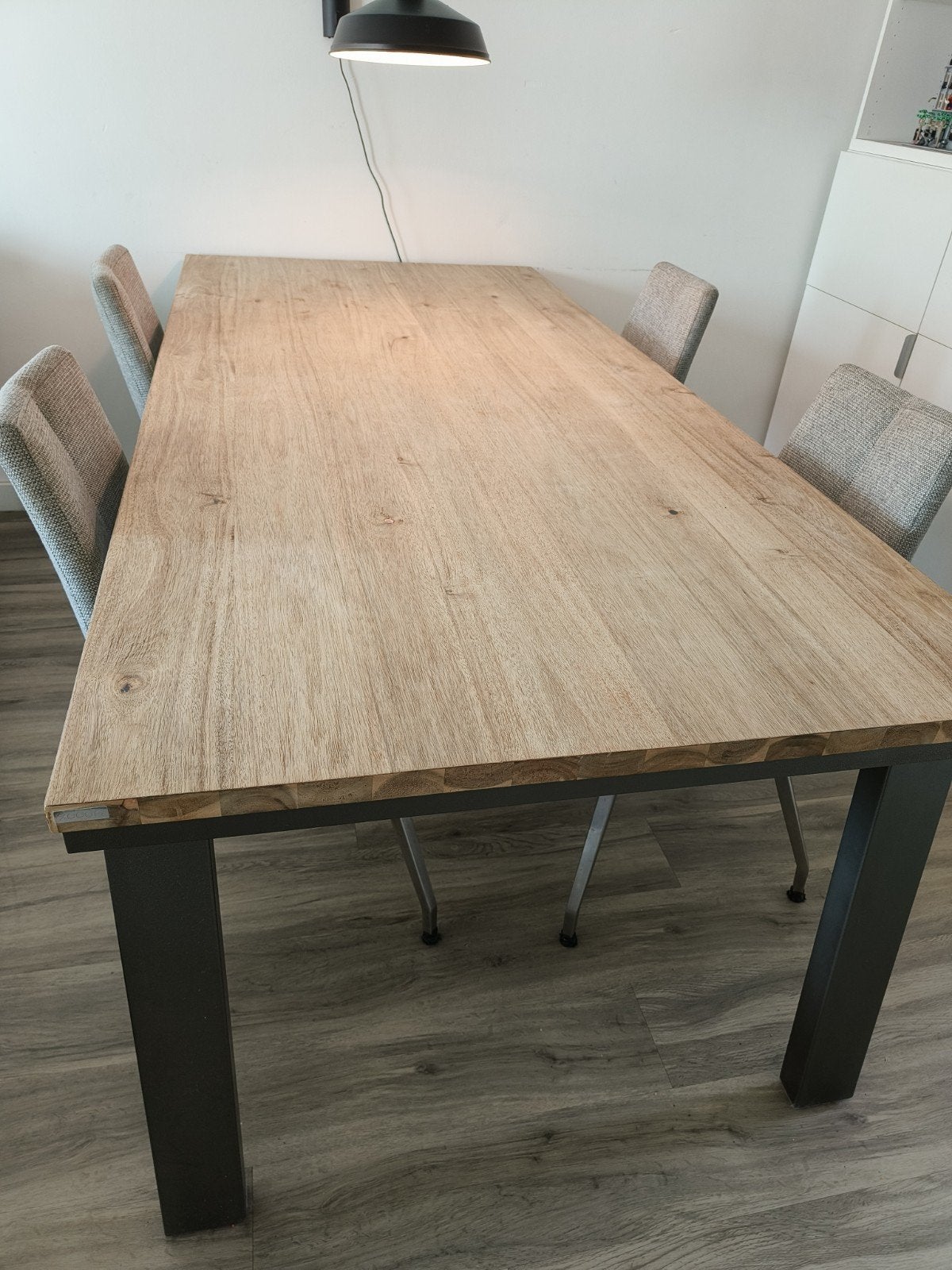 Xooon eettafel (6 persoons) eventueel met 4 Xooon eetkamerst, Huis en Inrichting, 50 tot 100 cm, Zo goed als nieuw, Vijf personen of meer