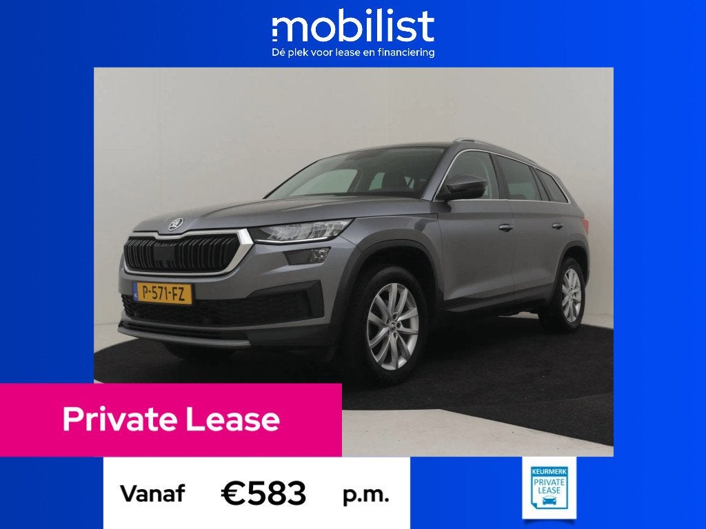 Skoda Kodiaq 1.5 TSI Business Edition 150PK (bj 2022), 15 km/l, 4 cilinders, Origineel Nederlands, Handgeschakeld