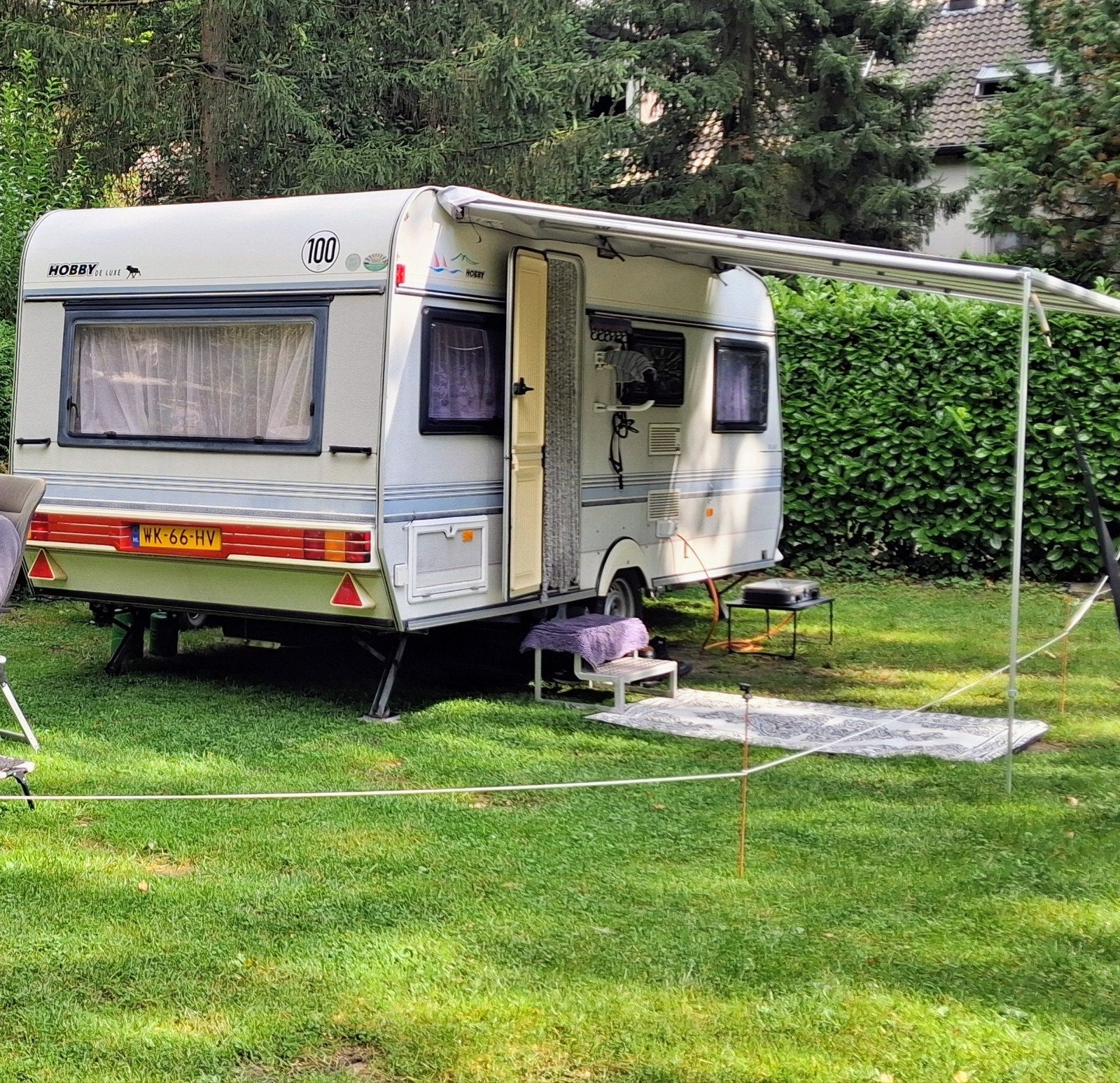 zakluifel fiamma xl 360 bij 250 met obelink luifeltent, Ophalen, Zo goed als nieuw, PVC, Fiamma
