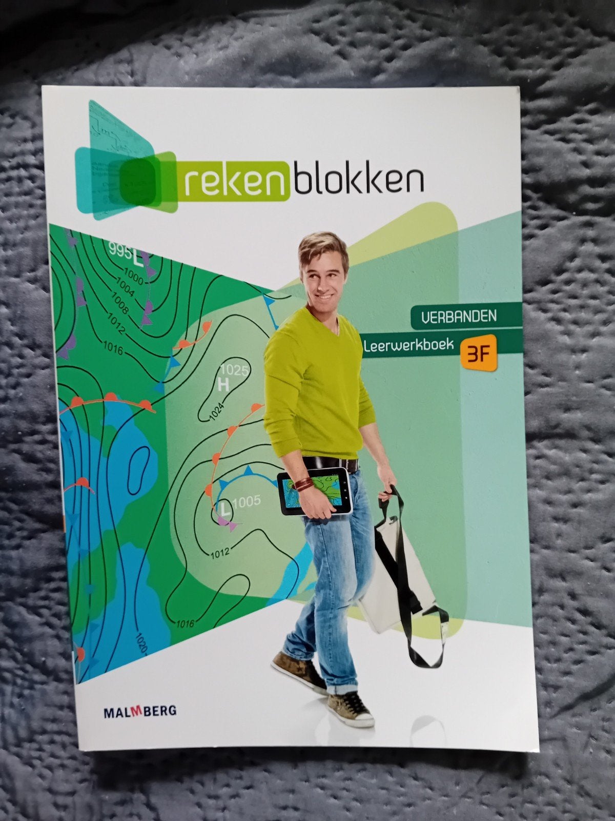 Rekenblokken 3F Verbanden Leerwerkboek Malmberg, Ophalen of Verzenden, Zo goed als nieuw, Wiskunde A, Anke fourdraine