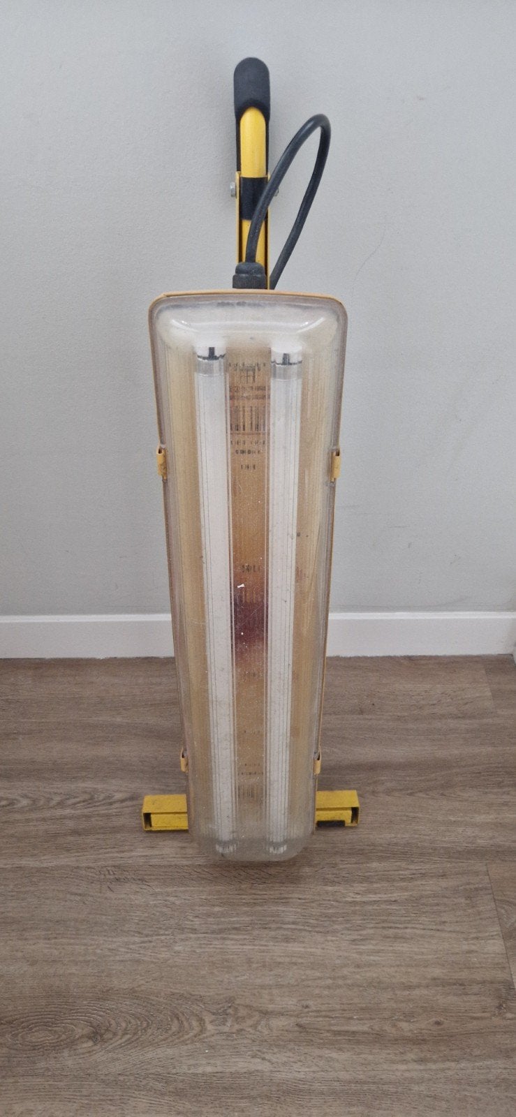 Bouwlamp dubbele lamp met 2 stroompunten, Ophalen