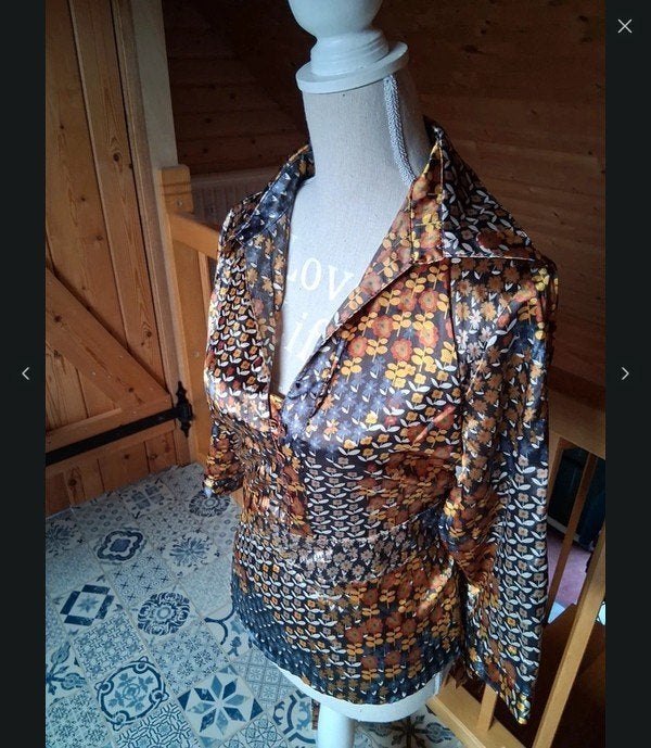 Fresa kiss blouse, maat 50, goud, zilver, wit, oranje, zwart, Fresa, Meerkleurig, Maat 46/48 (XL) of groter, Ophalen of Verzenden