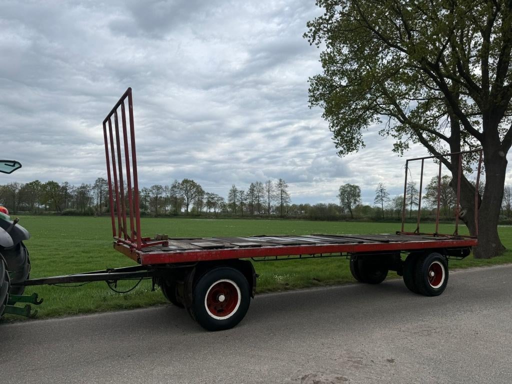 Hooi wagen, platte wagen, Zakelijke goederen, Ophalen of Verzenden, Transport