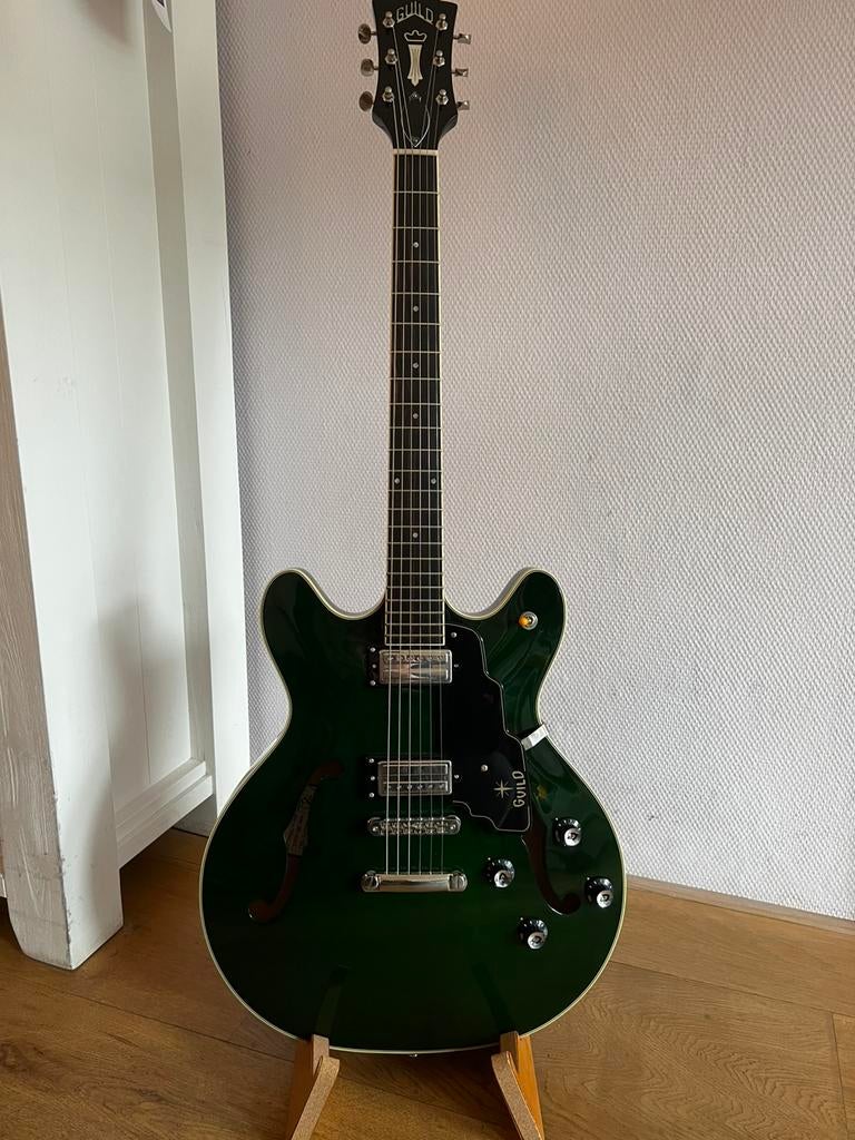 Guild Starfire iv, Muziek en Instrumenten, Ophalen, Zo goed als nieuw, Hollow body, Overige merken