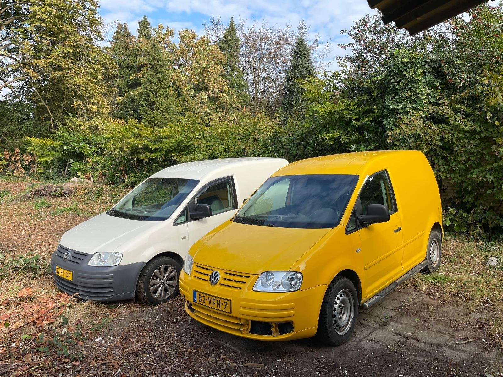Volkswagen Caddy 2.0 SDI 2 stuks Caddy! in één koop € 1., Auto's, Voorwielaandrijving, Gebruikt, Volkswagen, Traction-control