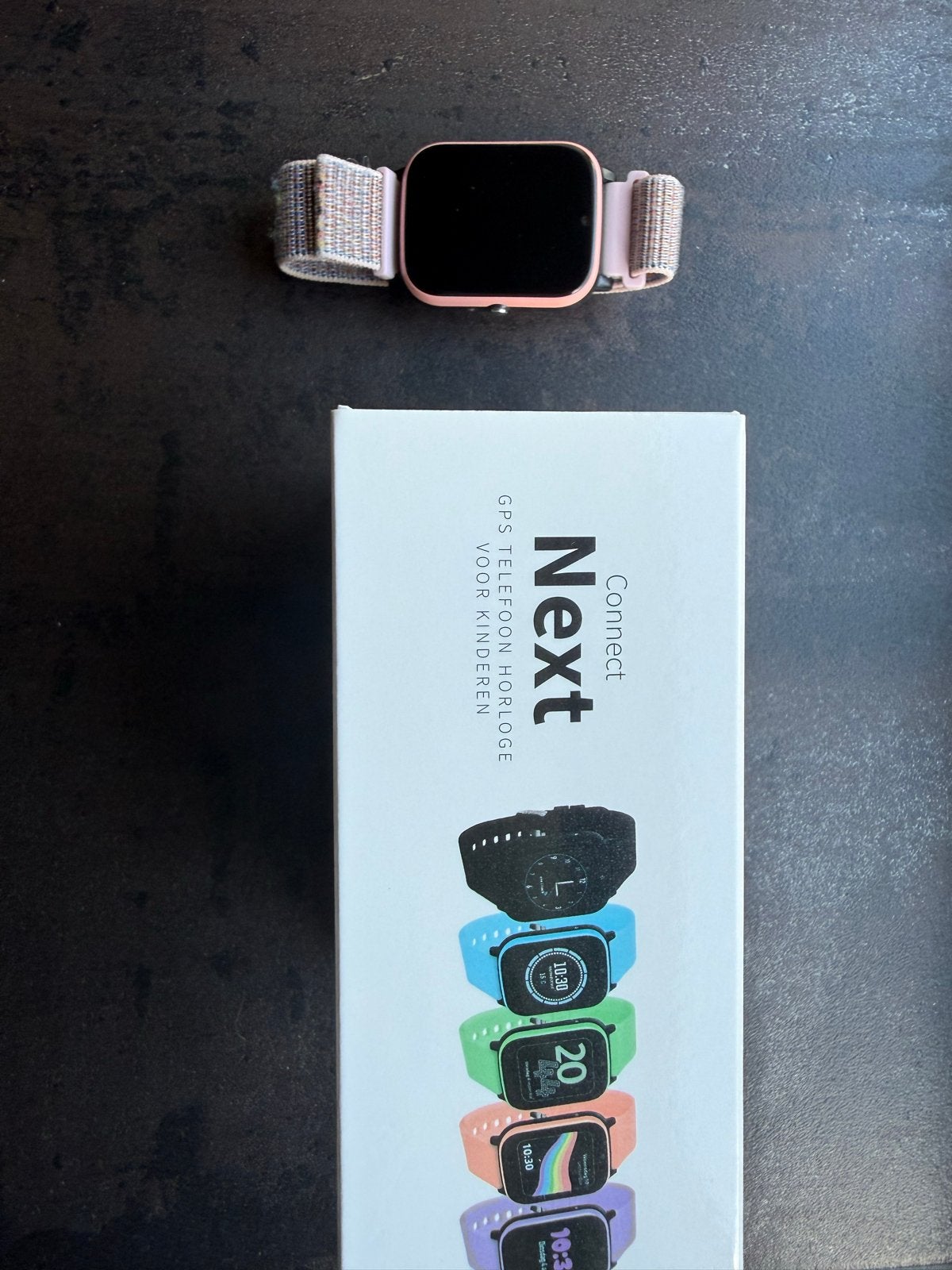 Prachtige One2Track Connect Next GPS Horloge voor Kinderen, Ophalen of Verzenden, Gebruikt, Roze, Android