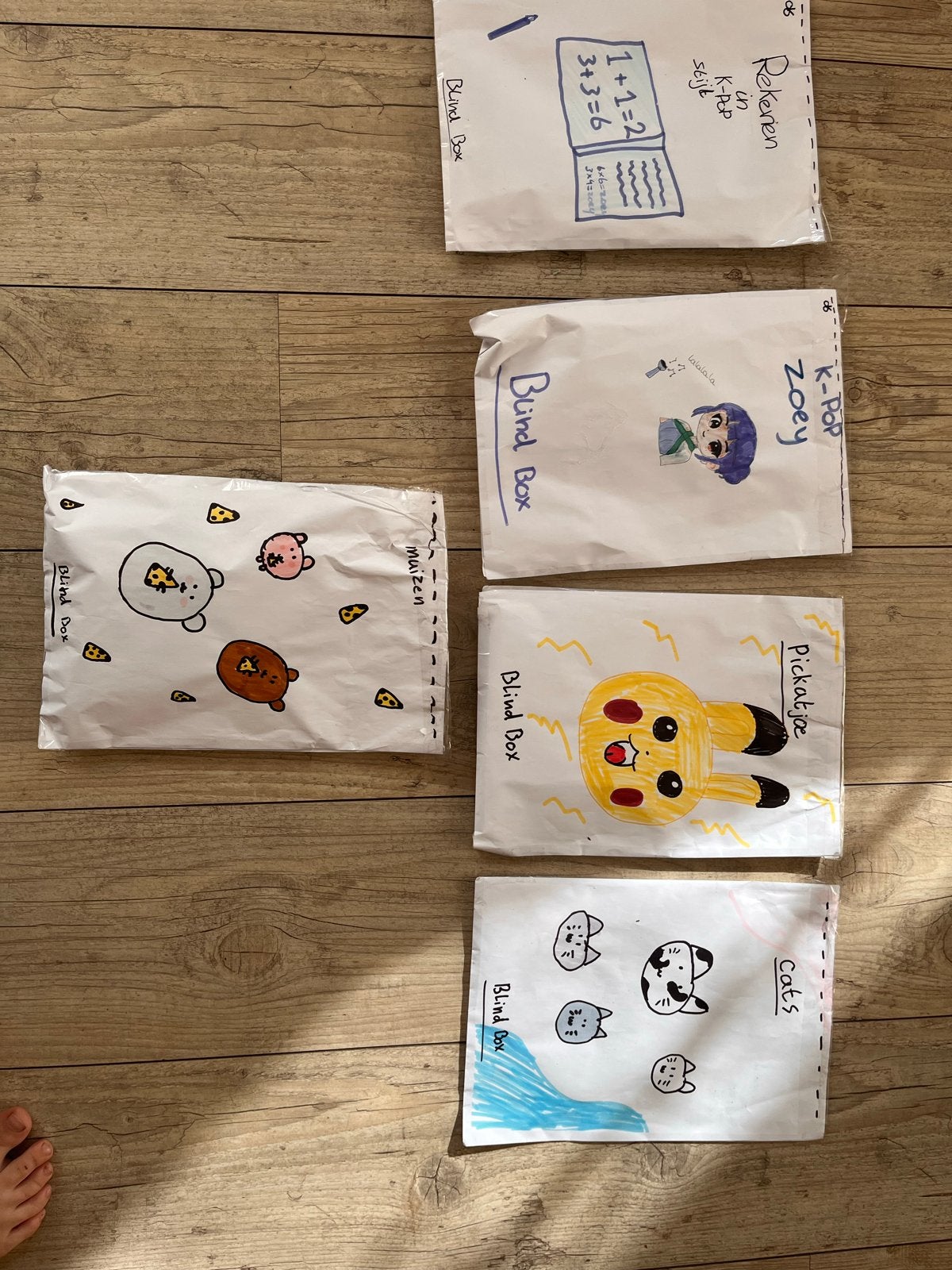 Blind Box - Diverse Thema's, Handgemaakt, Dieren, Nieuw, Meerkleurig