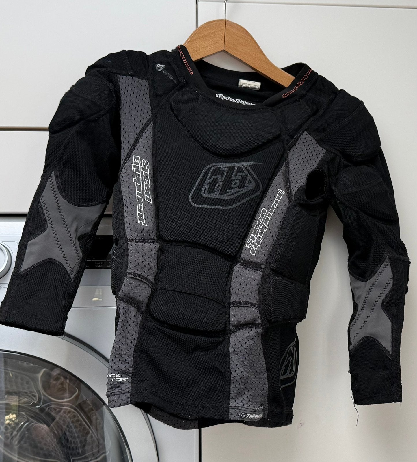 Bodyprotector BMX Troy Lee, maat youth M, Ophalen, Gebruikt