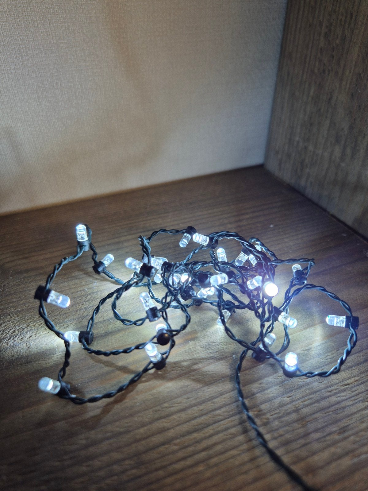 Kerstdorp ministreng verlichting kersthuisjes, Diversen, Ophalen of Verzenden, Zo goed als nieuw