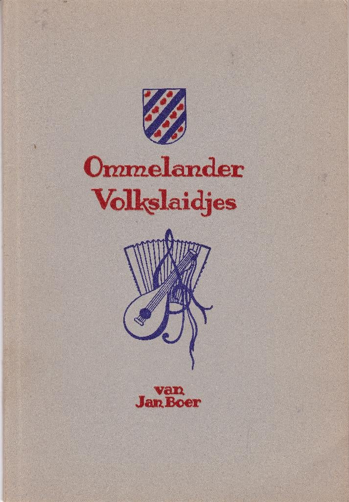De Ploeg - Ommelander Volkslaidjes - Jan Boer, Boeken, Ophalen of Verzenden, Zo goed als nieuw