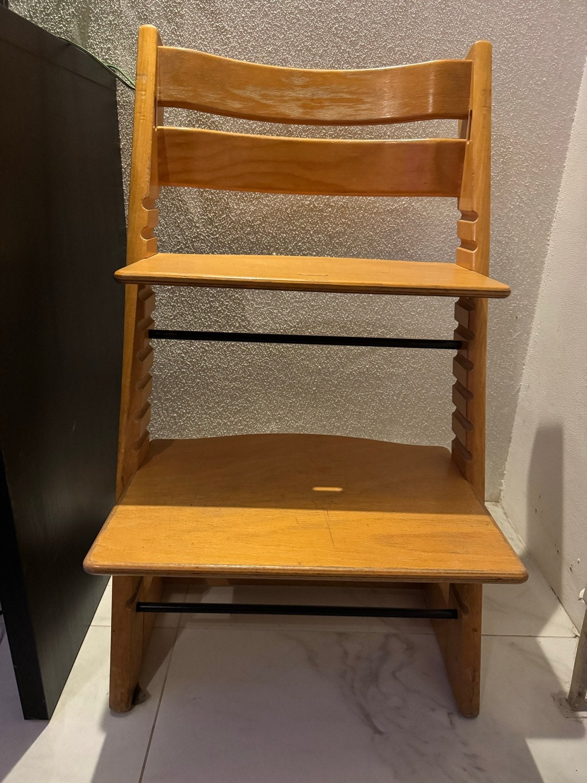 Houten triptrap meegroeistoel voor kinderen, Kinderen en Baby's, Kinderstoelen, Ophalen, Gebruikt, Meegroeistoel