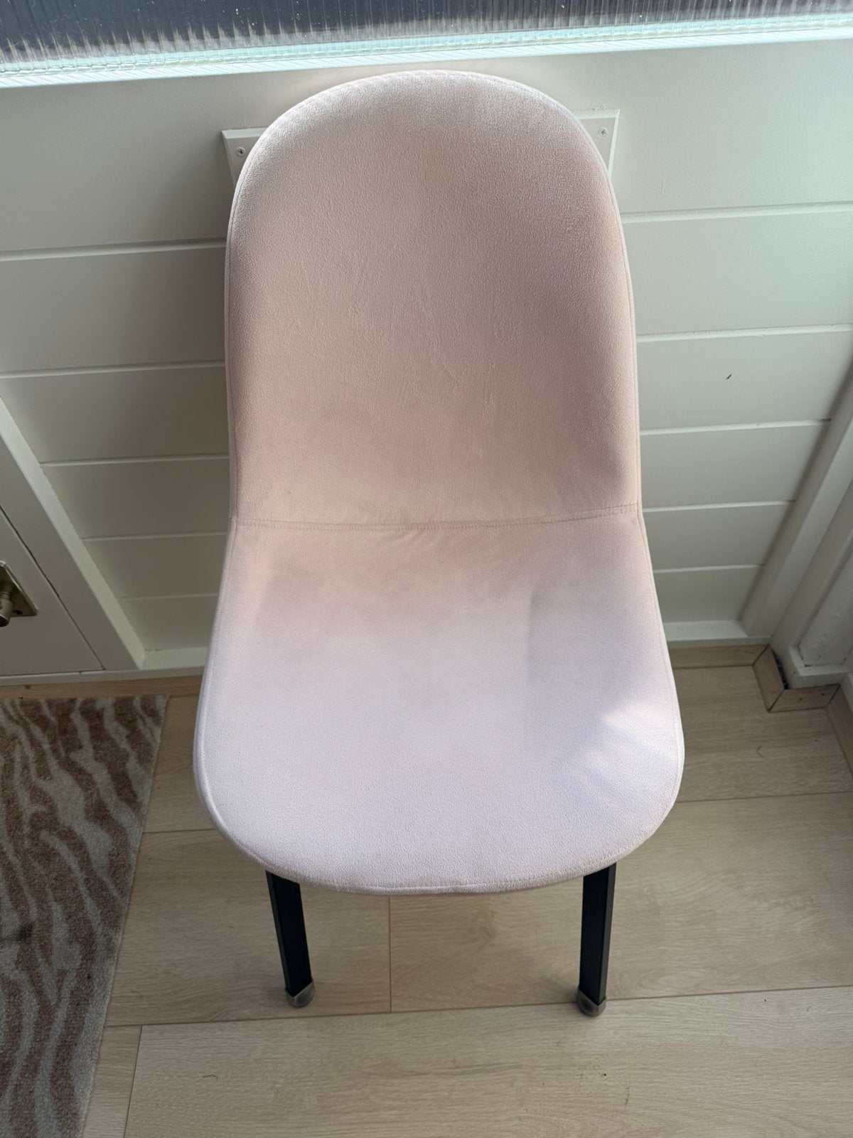 Eettafel stoelen 4 stuks licht roze, Ophalen, Zo goed als nieuw, Overige kleuren, Vier