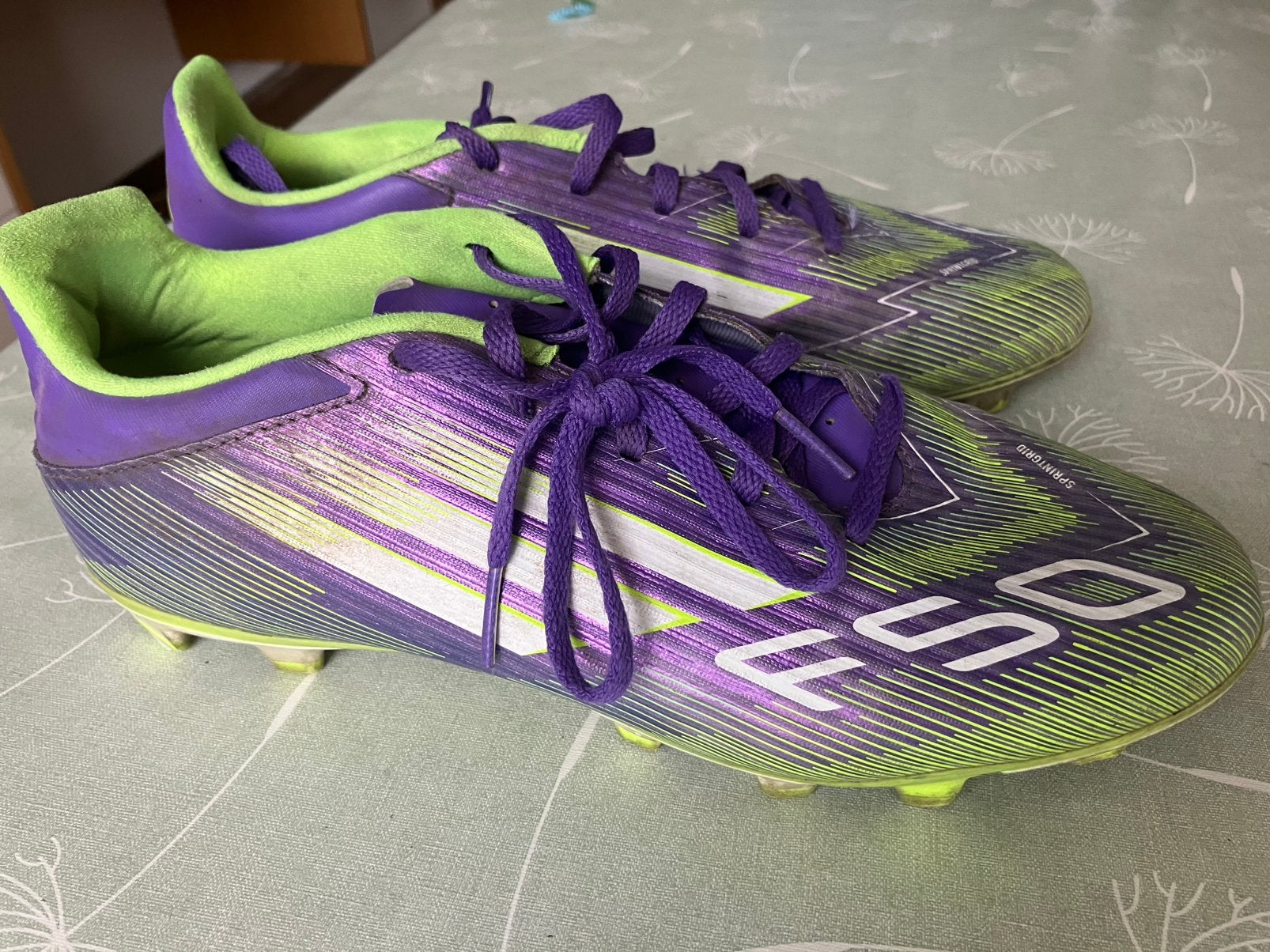 Adidas voetbalschoenen F50 maat 41 1/3, Ophalen of Verzenden, Gebruikt, Overige typen, Adidas