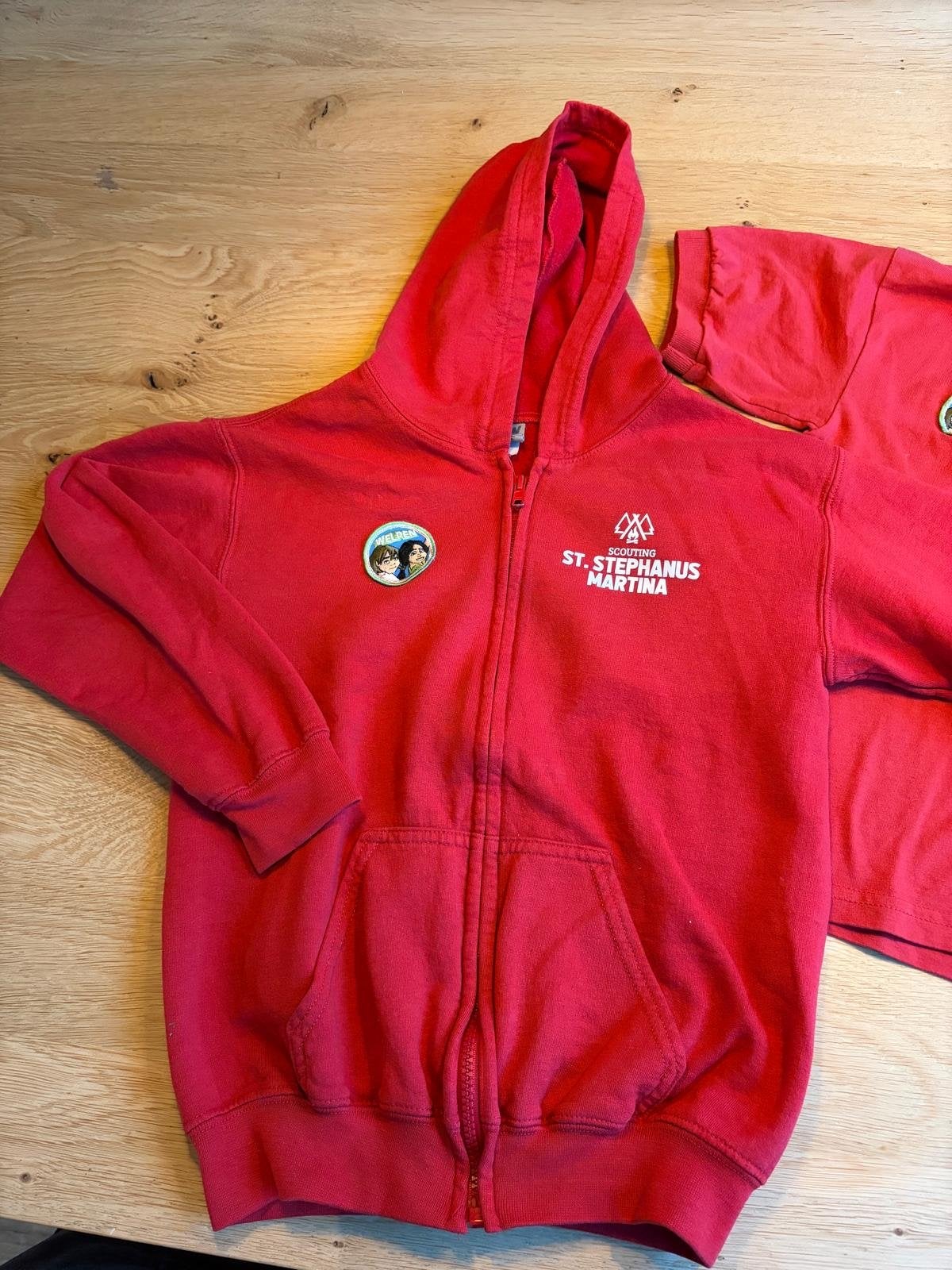 Scouting vest en polo Scouting Sint Stephanus Martina, Ophalen, Gebruikt, Kleding
